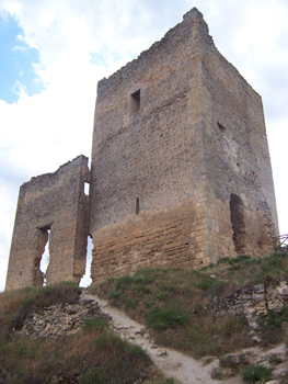 Torre del homenaje, Castillo de Calatañazor, Calatañazor, Soria,