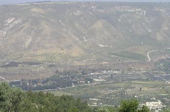 Altos del Golán, Jordania