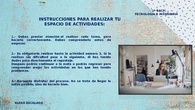 Instrucciones espacio aprendizaje T5