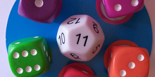 Juego dados: Math dice jr. 2
