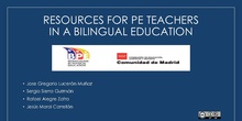 IN30 Final Project Resources for PE teachers in a bilingual education