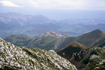 Vista desde los Picos de Europa