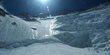 Pared nevada del Lhotse