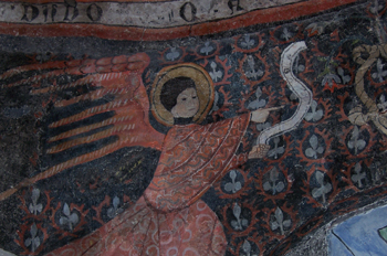 Pinturas románicas, Sacramenia, Segovia; Castilla y León