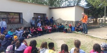 NIÑAS/OS DE 5º NATURALEZA VIVA EN LA PEDRIZA. HOSTOS POR EL PLANETA 12