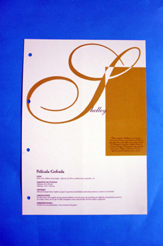 PLastificado con película gofrada