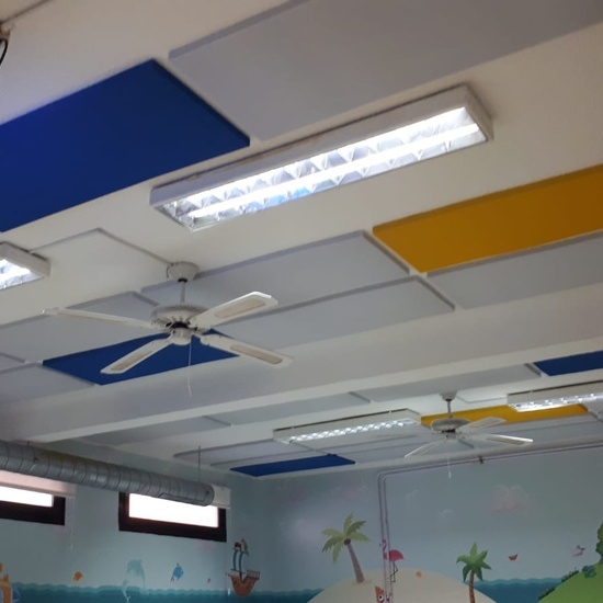 Insonorización Comedor Escolar. Fotos. 6