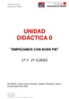 UNIDAD DIDÁCTICA 0. INICIO DE CUROS 1º Y 2º EP. CEIP BLAS DE OTERO
