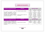 Rúbrica de evaluación