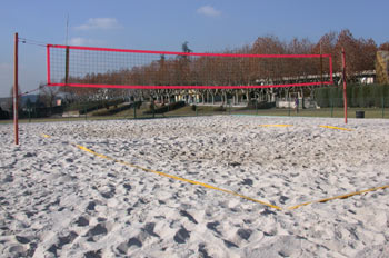 Pista de voleibol playa
