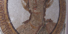 Mosaico, Museo del Bardo, Túnez