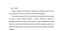 Artículo sobre Eva Braun