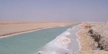 Lago salado de Chott el Jerid, Túnez