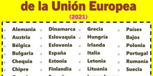 Países miembros de la Unión Europea en 2021