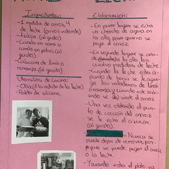 10Arroz con leche