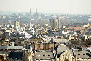Tejados de Buda, Budapest, Hungría