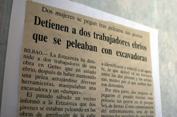 Recorte de periódico