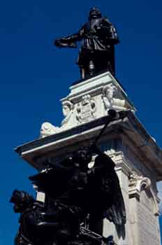 Monumento a Samuel de Champlain, Quebec City, Canadá