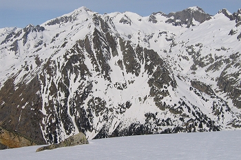 Vista del pico Maupas