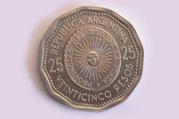 Peso Argentino, Cara