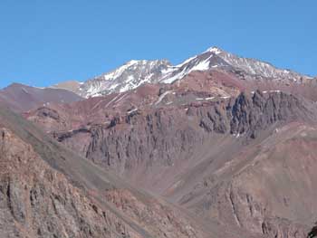 Cordillera de los Andes, Argentina
