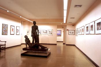 Escultura Grupo de Playa, de Pedro Torre Isunza - Badajoz