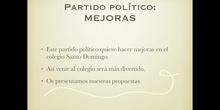 PARTIDO POLÍTICO MEJORAS