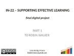 LIDIA HIDALGO IN-22 supporting effective learning. Final digital project (week 1)