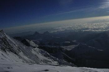 Sierras nevadas vistas desde el Balcón del Everest