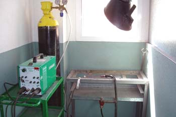 Puesto de soldadura TIG