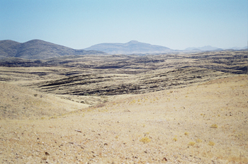 Paisaje lunar, Namibia