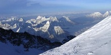 Sierras nevadas vistas desde el Balcón del Everest