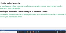 FICHA TEMA 9 LENGUA 6º PREGUNTA 8