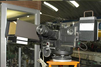 Cámara de televisión para ensayos de trayectoria, Museo del Aire
