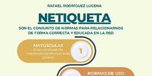 INFOGRAFÍA SOBRE NETIQUETA