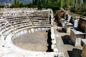 Odeón, Afrodisias, Turquía