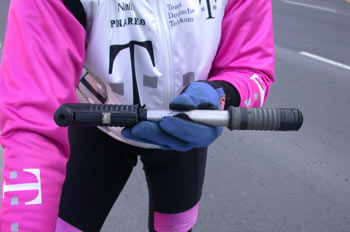 Bomba de aire de bicicleta