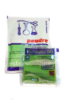 Desinfectantes para útiles