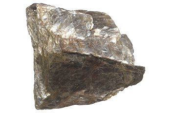 Mineral laminar con vetas