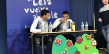 Jugadores del CD Leganés visitan el cole 2