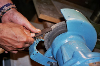 Afilado de un formón