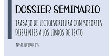 TRABAJO DE LECTOESCRITURA CON SOPORTE DIFERENTE A LIBROS DE TEXTO