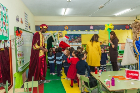 Los RRMM y Papá Noel en INF 4B 19