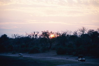 Amanecer en el Parque Nacional de Chobe, Botswana