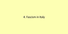 4. Fascism in Italy