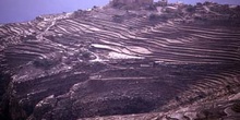 Laderas aterrazadas en las proximidades de Kohlan, Yemen