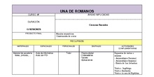PROYECTO UNA DE ROMANOS