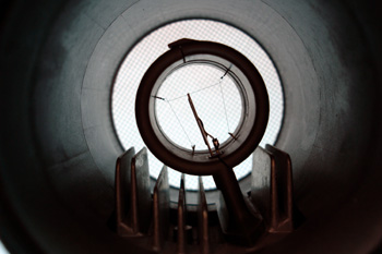 Medidor de masa de aire. Tipo hilo caliente. Vista interior