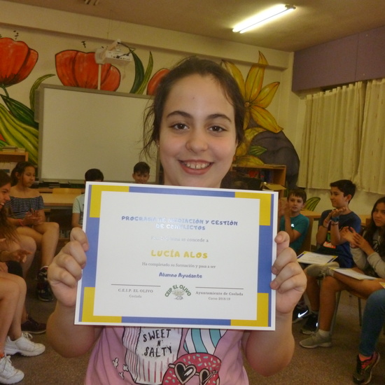 Entrega de diplomas Alumnos Ayudantes 4