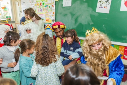 Los RRMM y Papá Noel en INF 5A 10